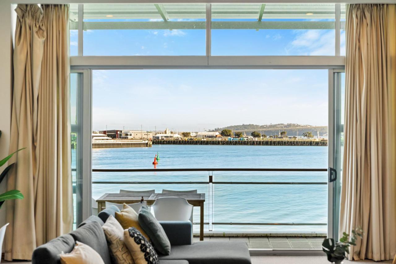 Relaxing Sea Wharf View Apartment Auckland Dış mekan fotoğraf