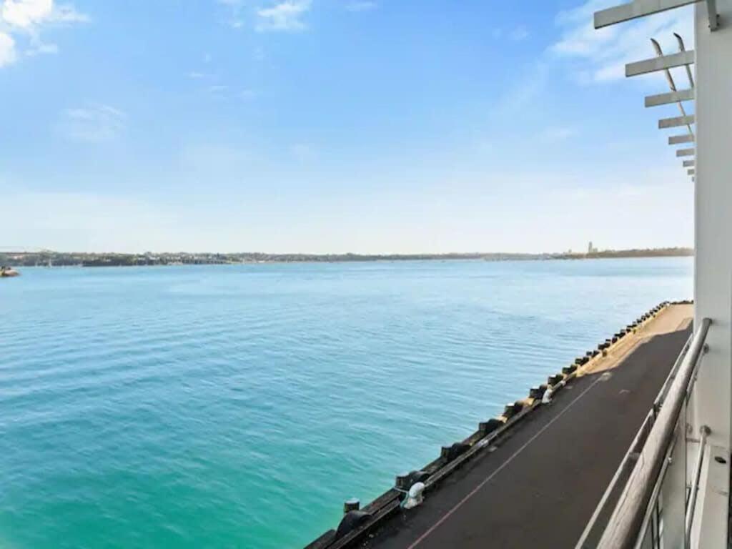 Relaxing Sea Wharf View Apartment Auckland Dış mekan fotoğraf