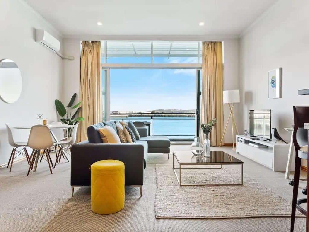 Relaxing Sea Wharf View Apartment Auckland Dış mekan fotoğraf